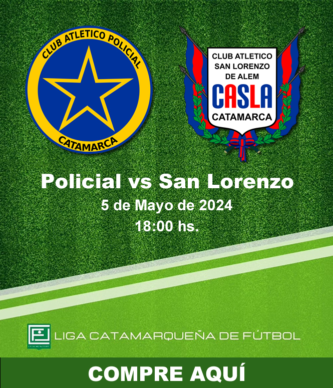 Policial vs San Lorenzo